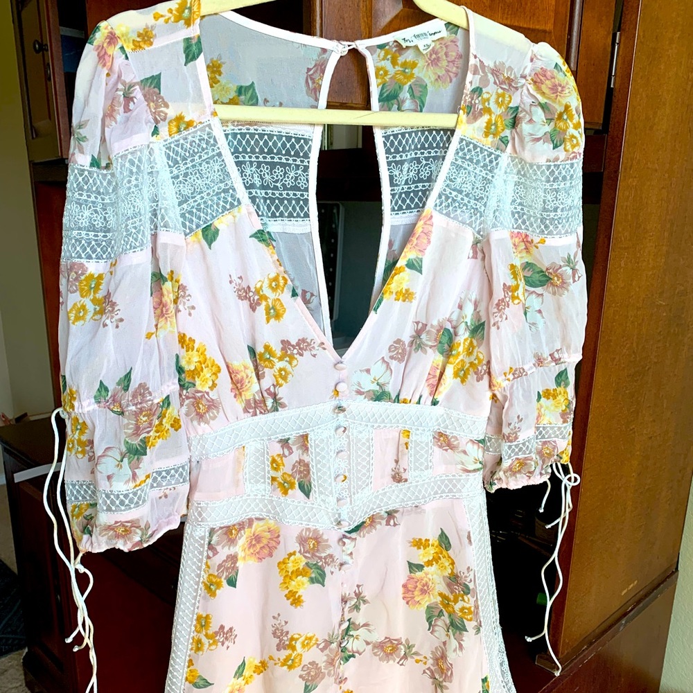 For Love and Lemons Isadora mini dress